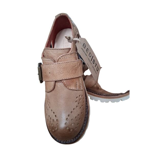 Bed Stu Women's size 6 Chunky Platform Whimsy Casual Leather Dagny Buckle Shoes - Picture 10 of 16